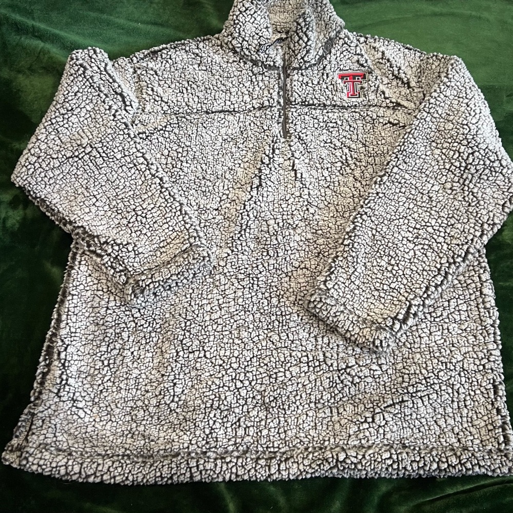 Texas Tech Sherpa Quarter-Zip Pullover